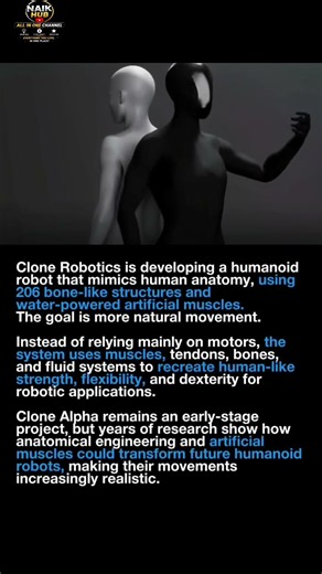 This Humanoid Robot Has Artificial Muscles! 🤯🤖 | Clone Alpha