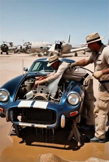 This 1965 Shelby Cobra Was Dying in the Desert… Now It’s a Monster 🔥🐍