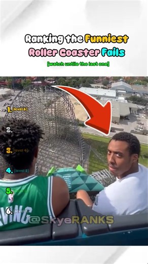 Ranking the Funniest Roller Coaster Fails Moments