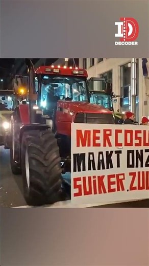 Thousands Of Farmers Flood Brussels to Protest Over EU Farm Subsidy Cuts