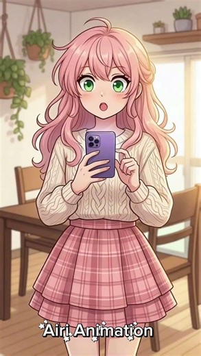 He didn't expect her to do that 😅 #anime #funny