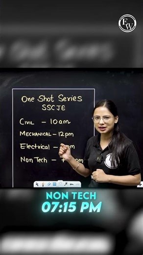 SSC JE 2025 One Shot Series | #shorts #pw #engineerswallah