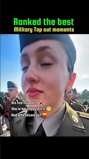 Best Military Tap Outs of All Time