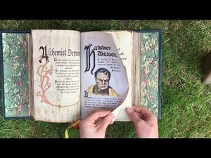 Charmed BOOK OF SHADOWS full flip through