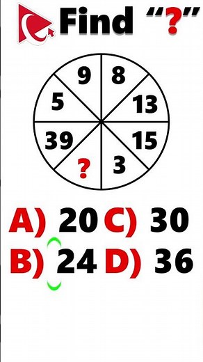 Assessment Test: Can You Calculate the Missing Number?