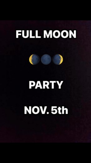 FULL 🌘🌑🌒 MOON party at The Windmill Bar this Wednesday, Nov 5th! This party is going to be an amazing jam session! You don’t want to miss the Hayley Jane Band | The Windmill Bar