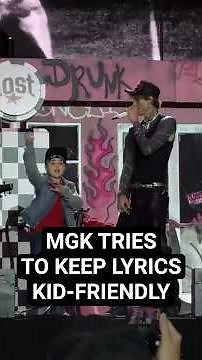 mgk tried to keep the lyrics kid-friendly but gave up quickly 😭 This song: mgk - I Think I'm OKAY