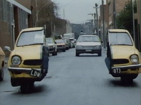 The getaway car from Malcolm (1986)