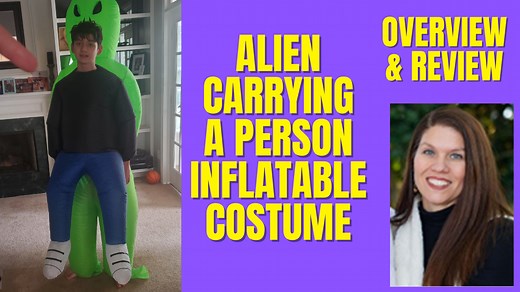 Watch Alien Carrying Person Costume Halloween Overview on Amazon Live