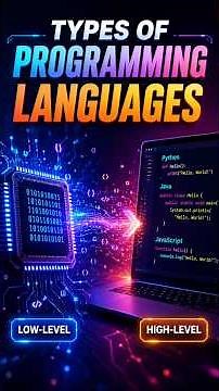 💻 Do you know there are different types of Programming Languages? 🤔