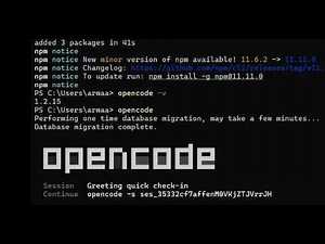 How to install OpenCode on Windows