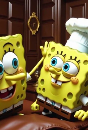 What If SpongeBob Sleeps on a Bed Made of ICE CREAM, CHOCOLATE, and LAVA? 🍨🔥