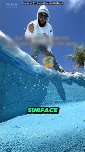 How the Viral Alien Pool Glows at Night