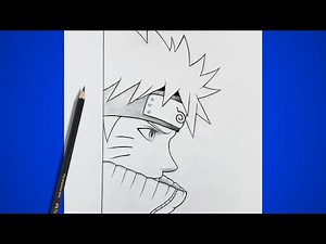 How To Draw Naruto Uzumaki Easy Step By Step | How to draw anime For Beginners | Naruto drawing