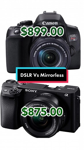 Mirrorless vs DSLR: Which Camera is Best for Video?