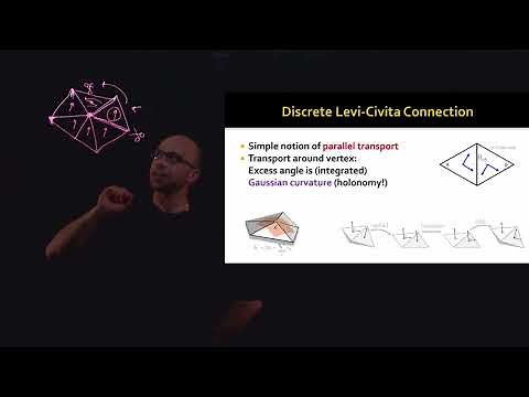 Shape Analysis (Lecture 17): Vector fields on triangle meshes