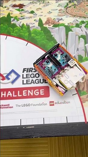 ロボットを左前方へ曲がりながら進ませる #fll #pybricks