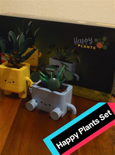 Happy Plants Set: A Creative Lego Build Experience