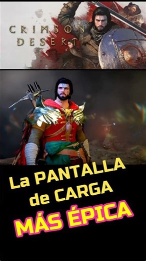 Pantalla de Carga Épica CRIMSON DESERT