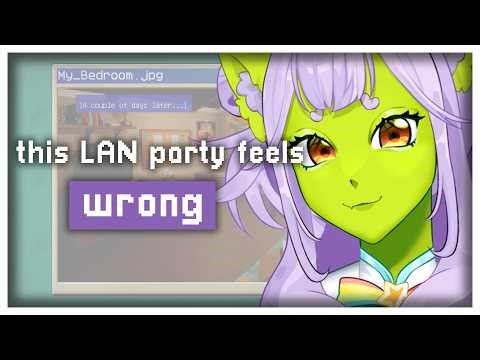 LAN Party Adventures Gameplay | Cozy Retro Game with a Dark Mystery 👽💾