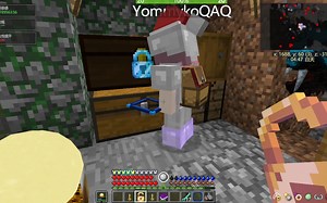 【鱼皮奶由铛布青光龙王哟】RLCraft：API给小由和烤鱼的箱子上锁 而她们的反应是