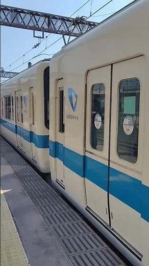 小田原駅｜小田急8000形電車8058F＋8260F 急行の終点到着。小田原線。R8/6（神奈川県）Odakyu Line Odawara Station Kanagawa JAPAN TRAIN