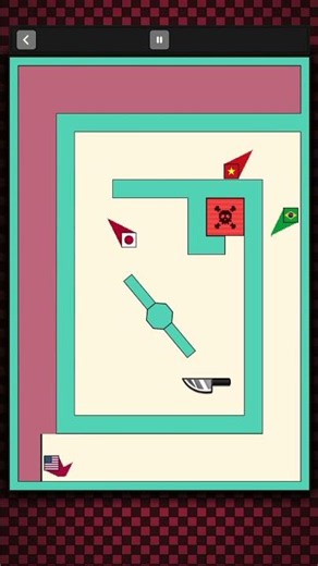 Square Race 🟥🟦🟩🟨 #race#marblesrace#games#151