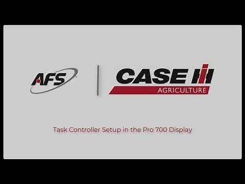 Task Controller Setup in the Pro 700 Display