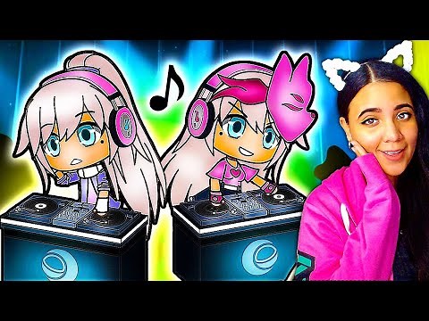🎵 DJ In Disguise 🤳 Gacha Life Mini Movie Musical Love Story Reaction ft Voice Actors!