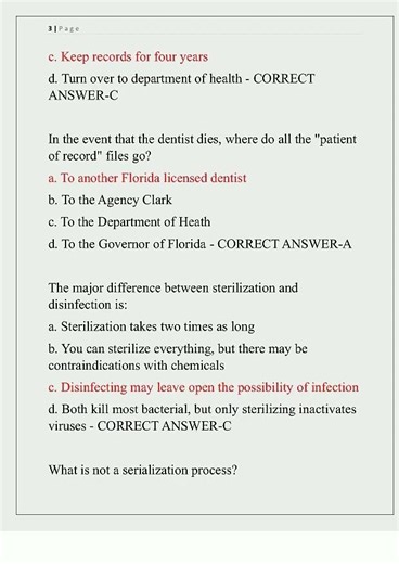 Florida Laws And Rules Version 12 And 3 Newest 2025 Actual Exam Complete Questions And Correct Detai
