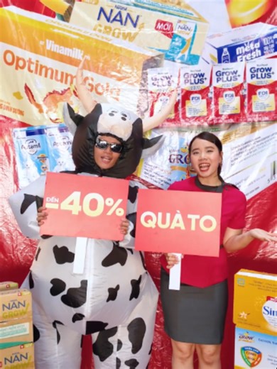 💥 SỮA THÙNG GIÁ KHO: GIẢM ĐẾN 40% TẶNG THÊM QUÀ TO 🎁 Đơn 799K = 1 lượt quay cơ hội trúng 50 triệu, máy rửa chén, nồi lẩu điện...(áp dụng từ 23.04 - 06.05). Ưu đãi X3 quá là hời, chốt đơn ngay kẻo lỡ nha Ba Mẹ ơi! #ConCung #SuaThungGiamGia
