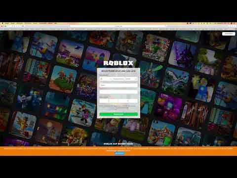 Wie erstellt man eine account auf Roblox? Roblox Tutorials #001