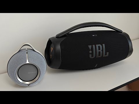 [4K HDR] DEVIALET Mania VS JBL Boombox 3 Wi-Fi Bass Test Demo Comparison AirPlay 2 Lossless ALAC