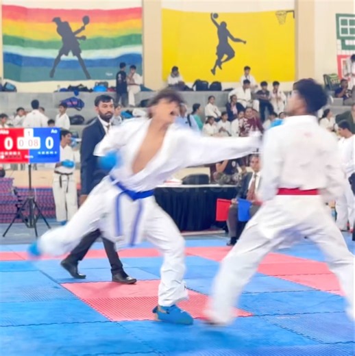 Karate kumite : Azim : #karatekumite #martialarts #combatsports #sports #asia