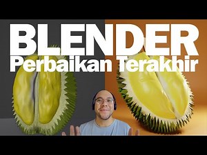 Tutorial Blender Pemula Bahasa Indonesia - Bab 6 Durian