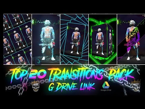 Free Fire Top 20 Transitions For Alight Motion 💖🥀 | Alight Motion Prestent | ARSALAN EDITz 295