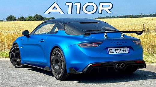 Alpine A110R – Autobahn Review with 270 KMH Top Speed POV