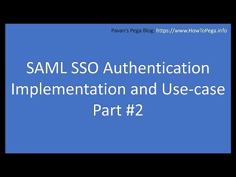 SAML SSO Authentication Part 2
