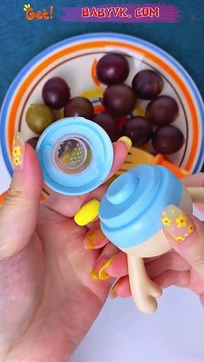 Baby Teething Fruit Feeder – Healthy Vitamin C Snack While Teething #Baby #BabyTeething