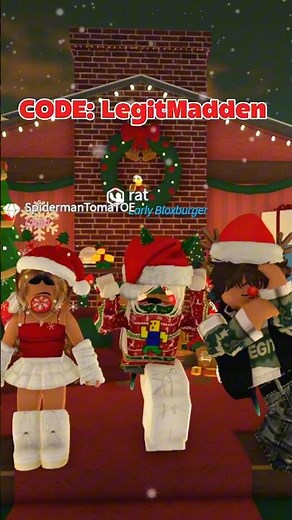 Neighborhood code: LegitMadden | elf hunt!