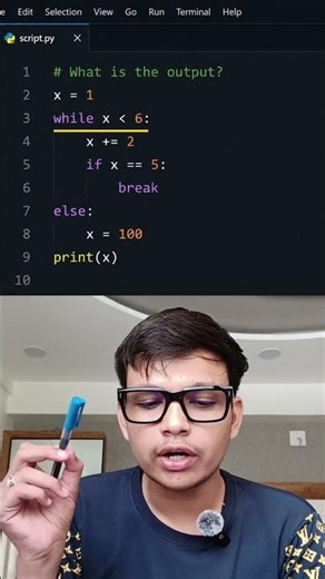 Python while-else Trick That Confuses Developers 🤯 #python #programming #shorts