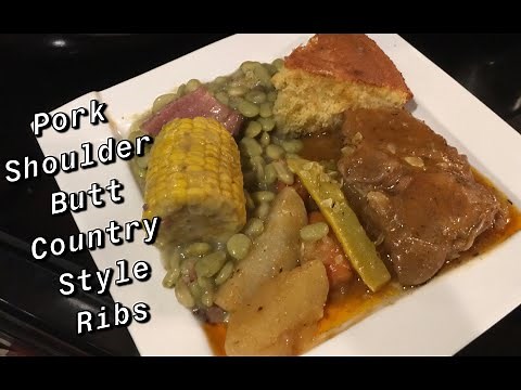 How to Make: Pork Shoulder Butt Country Style Ribs