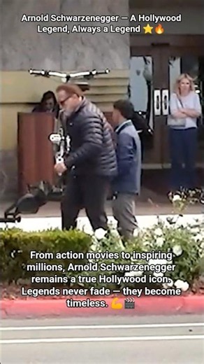 Arnold Schwarzenegger — A Hollywood Legend, Always a Legend ⭐🔥 #arnoldschwarzenegger