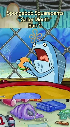 Spongebob Squarepants | Sailor Mouth #spongebobsquarepants #fyp #viral #spongebob #viralvideo