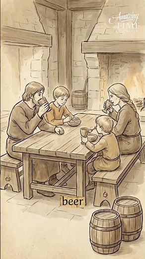 How Beer Saved Lives in Medieval Europe #history