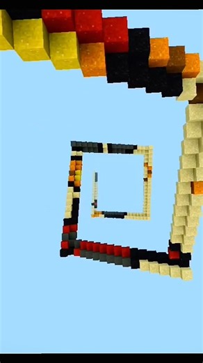 Minecraft Satisfying Sandart ⚔️😱(Samurai)#minecraft #gaming #sandart #shorts