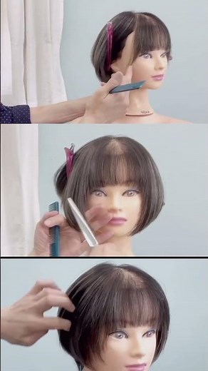 スライドカット入れる事で、【簡単に誰】劇的に可愛いショートヘアが切れる/40代、50代でも老けないショートカット #スライドカット #ショートカット #ショートボブ #ストロークカット #ショートヘア