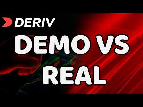 Deriv for Beginners (Part 2): Demo vs Real – What Most Beginners Get Wrong