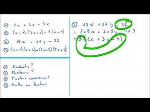 Factoriser en 4 étapes simples