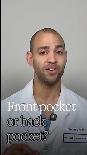 Front Pocket or Back Pocket? Where Your Pain Is Telling You It Comes From #spinesurgeon #doctor